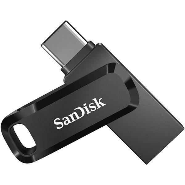 Флеш-накопитель SanDisk Ultra Dual Go 64GB USB 3,1 Type-C Black (SDDDC3-064G-G46)