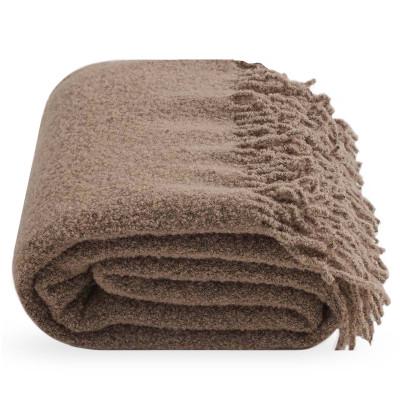 Плед букле 140х190 см Капучино - фото 1 Плед букле 140х190 см Капучино - фото 1