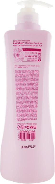Шампунь для чутливого волосся Aminoberry Sensitive 1000 мл (1037483180) - фото 2 Шампунь для чутливого волосся Aminoberry Sensitive 1000 мл (1037483180) - фото 2