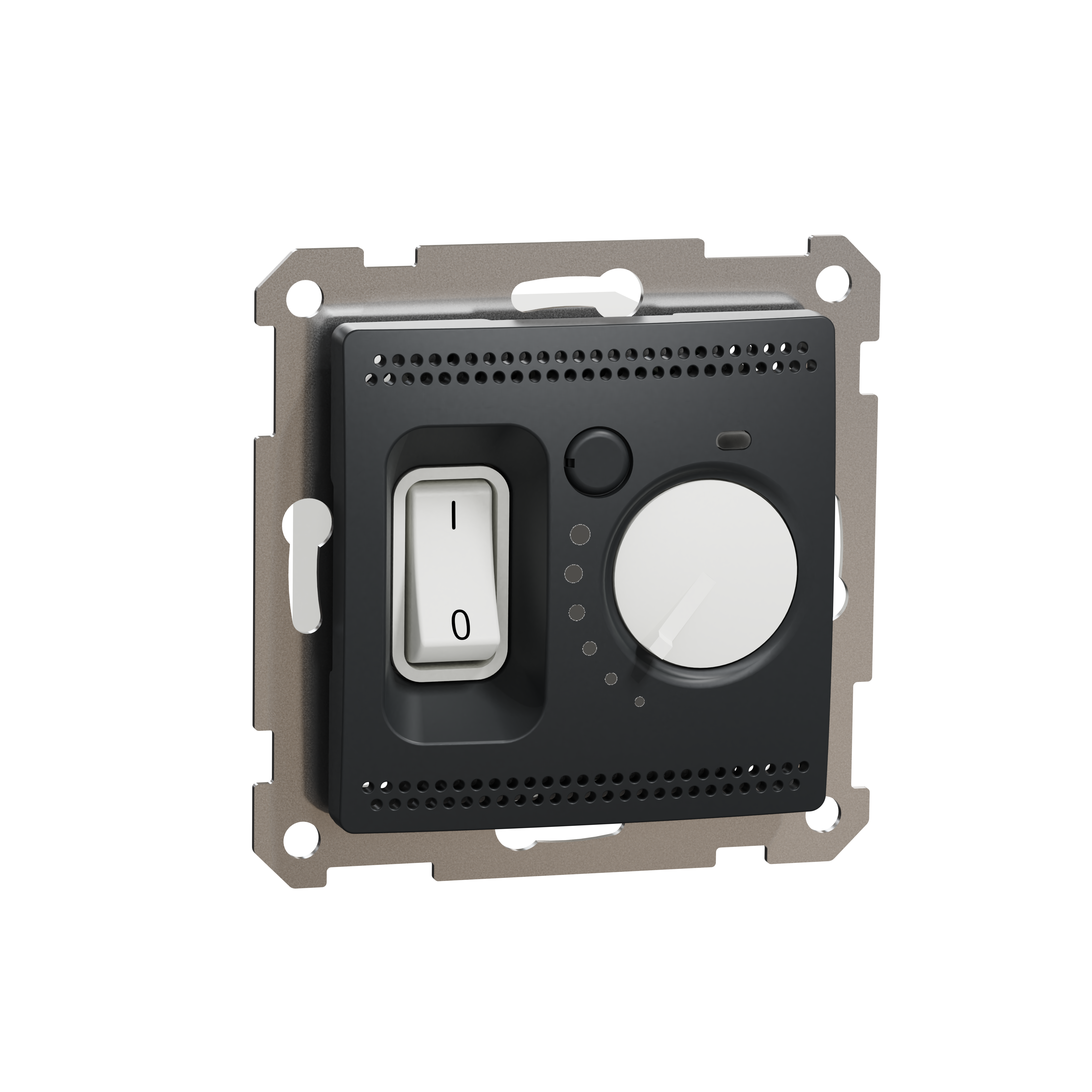 Термостат для теплого пола Schneider Electric Sedna Design Черный (SDD114507)