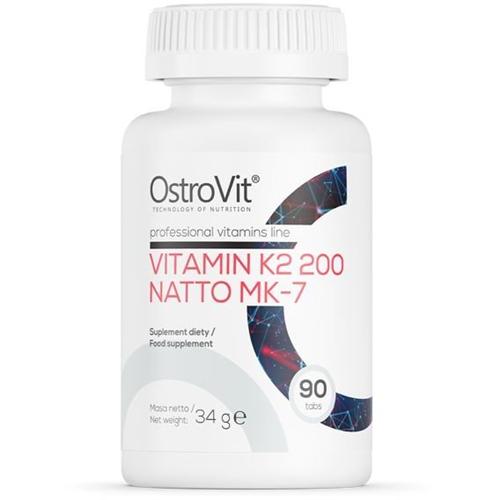 Витамин K для спорта OstroVit Vitamin K2 200 Natto MK-7 90 Tabs