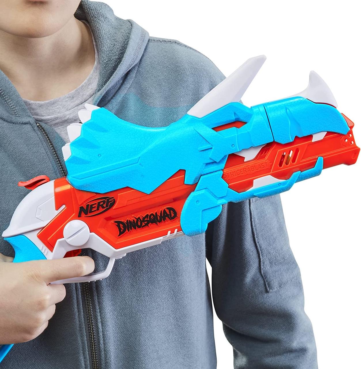 Бластер трицерабласт NERF DinoSquad Tricera-Blast Hasbro F0803 (20645303) - фото 5