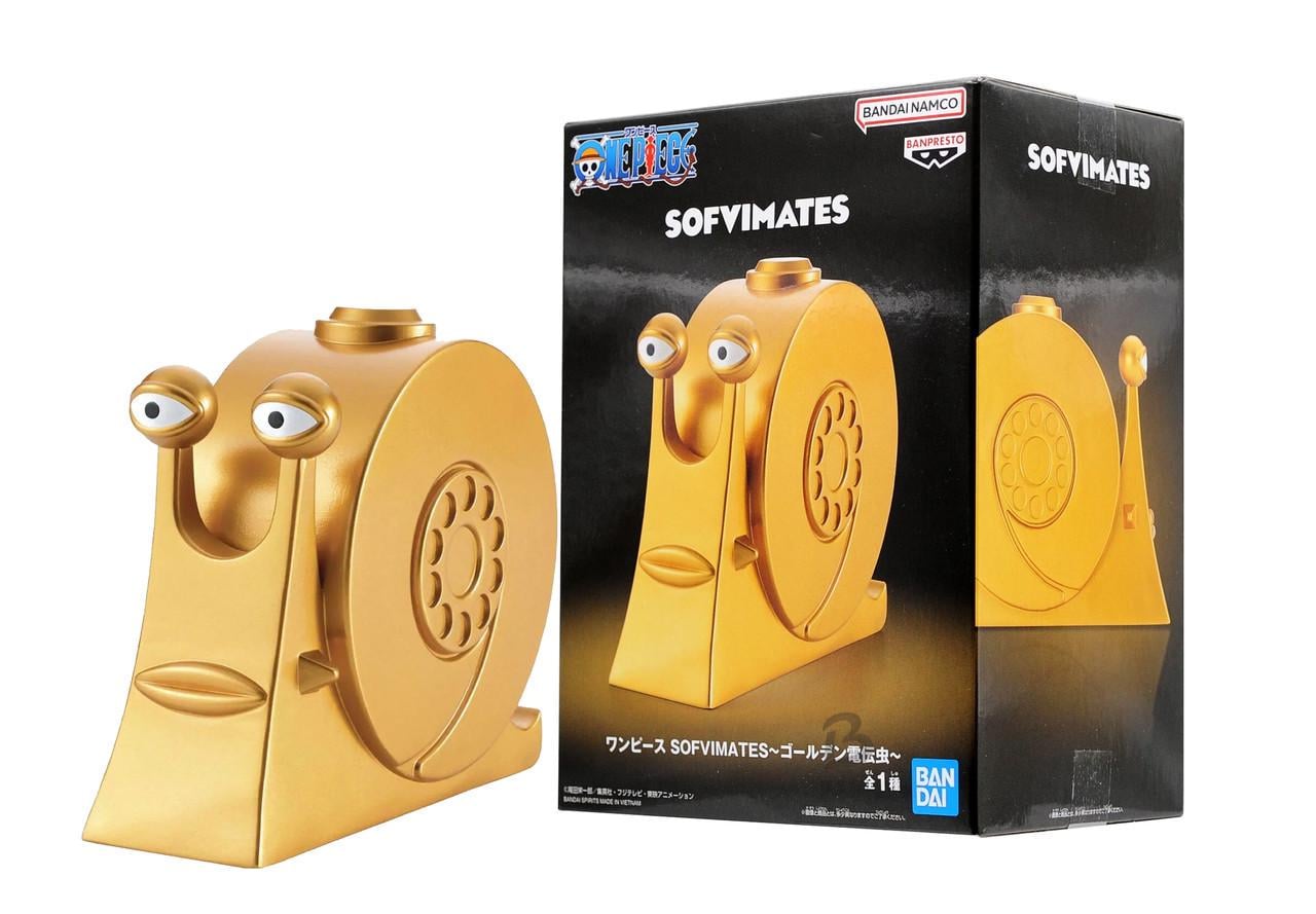 Колекційна фігурка Banpresto One Piece Sofvimates Golden Den Den Mushi