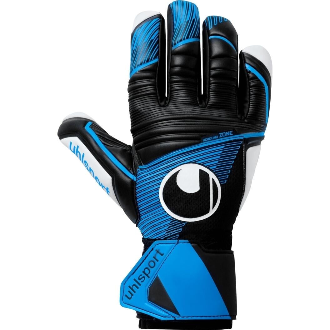 Вратарские перчатки Uhlsport SOFT HN COMP р. 3 Голубо-черно-белый (1011354 01)