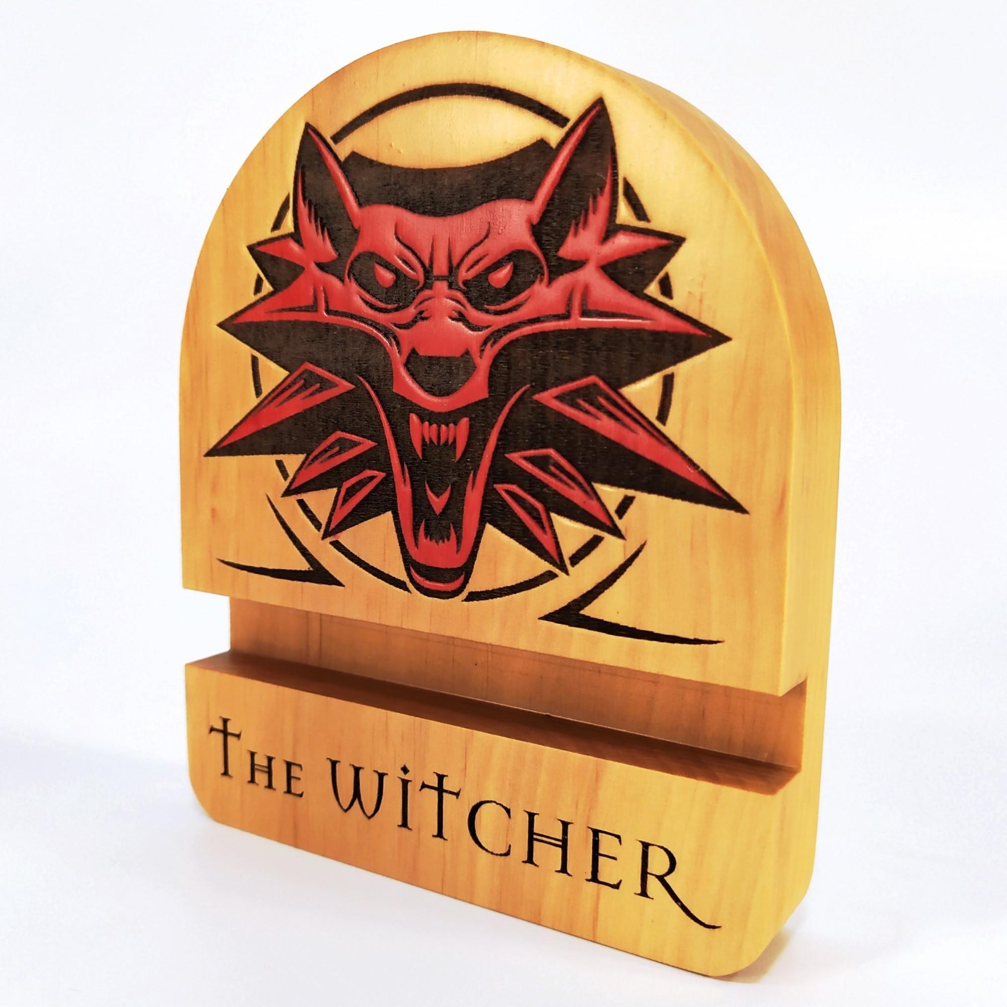 Подставка для телефона Майстерня містера Томаса The Witcher 12х10 см Красный