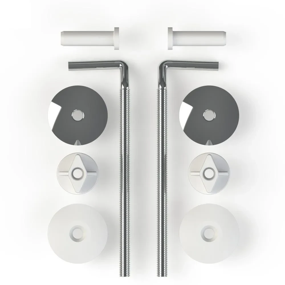 Крепление металлическое SoloPlast для сидения унитаза (СУ-6М.10.ЗУ)