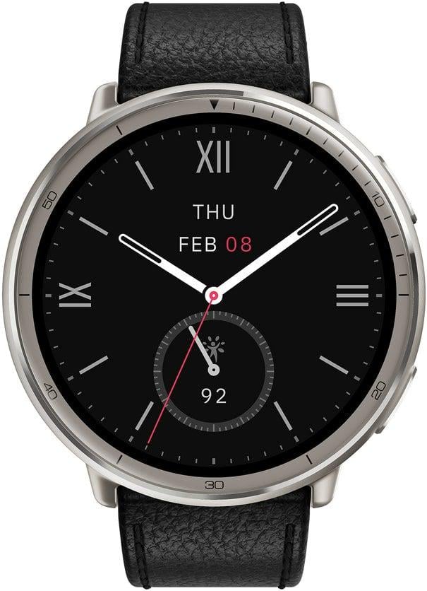 Смарт-годинник Amazfit Active 2 Black Leather (614313)