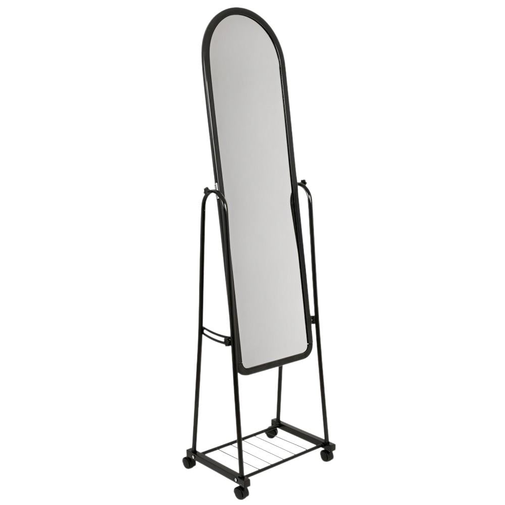 Зеркало на колесах R35615-BK 36х158 см Черный Зеркало на колесах R35615-BK 36х158 см Черный