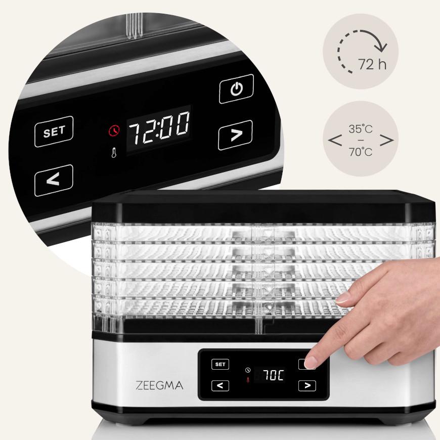 Сушарка для овочів та фруктів Zeegma Dry Chef Silver (56957) - фото 12