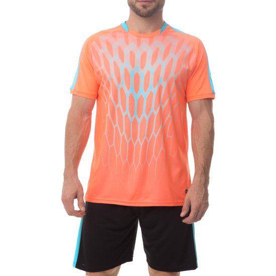 Футбольная форма M8612 3XL Оранжево-черный (57429263)