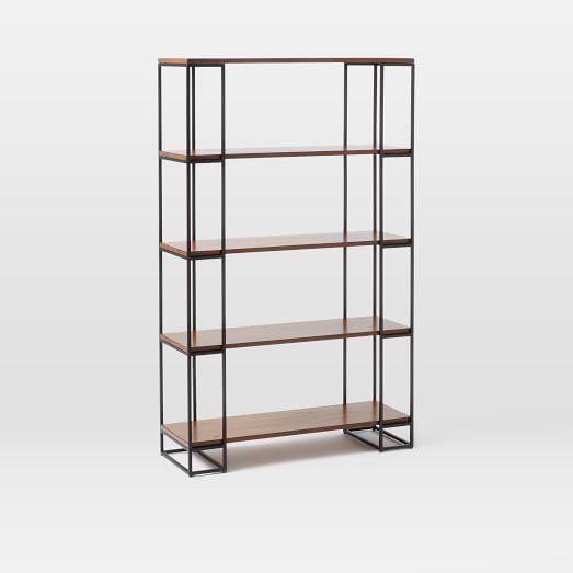 Стеллаж для хранения Loft NS-1683 1780x1000x350 мм Черный (6156d57c3edc877ba85898cb)