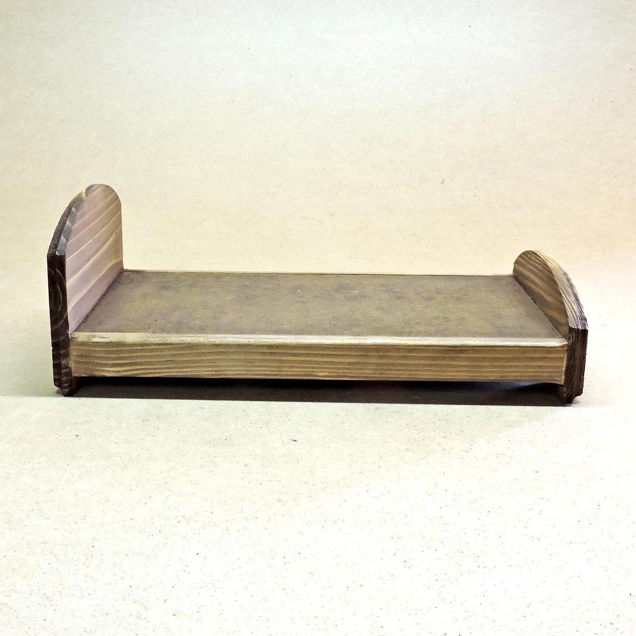 Кровать для кукол из дерева Аврора Капучино (КРТ-000603) - фото 3 Кровать для кукол из дерева Аврора Капучино (КРТ-000603) - фото 3