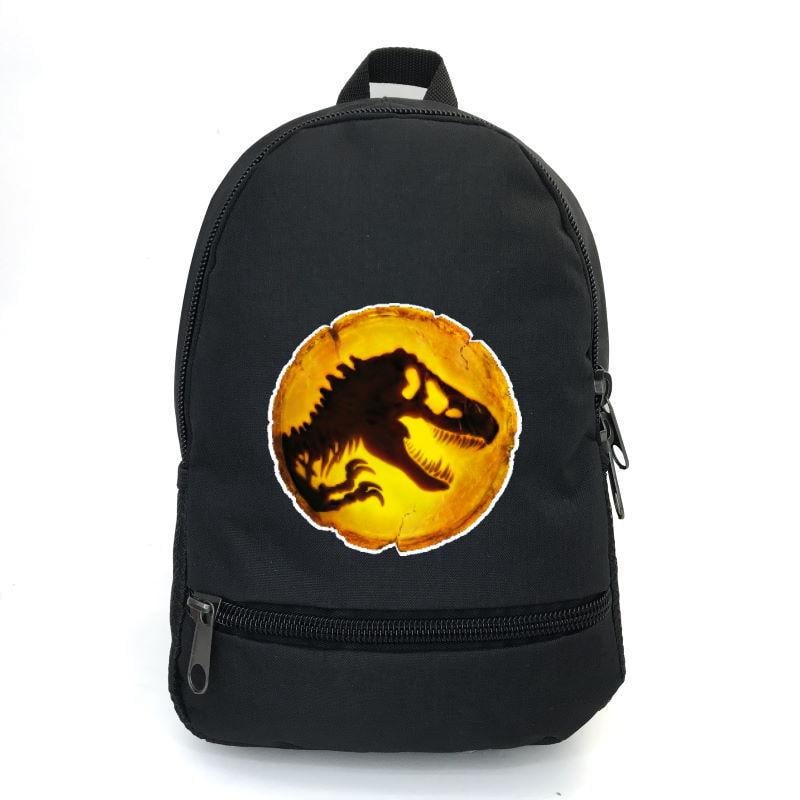 Школьный рюкзак Cappuccino Toys Jurassic World-005 с принтом Парк Юрского периода 12,5 л Черный (1391165829)