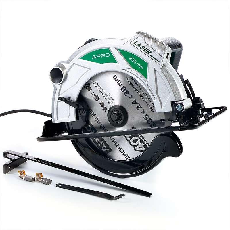 Циркулярная пила Apro C235 2500 Вт 5800 об/мин