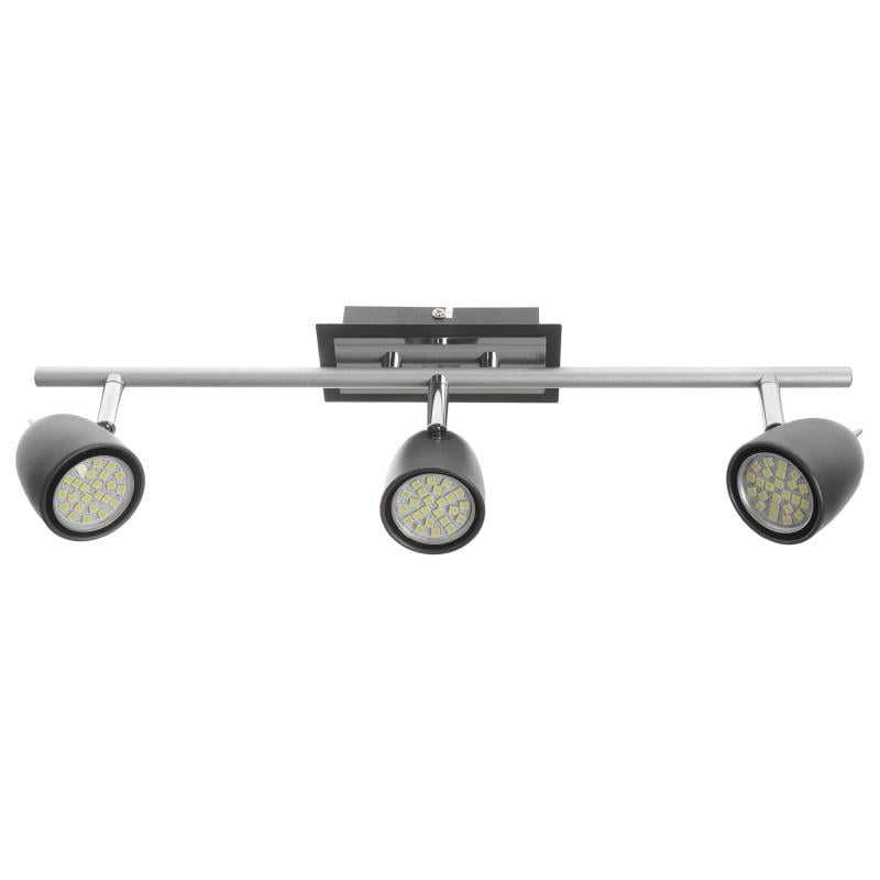 Светильник спот Brille HTL-170/3 GU10 DGY (26-391)