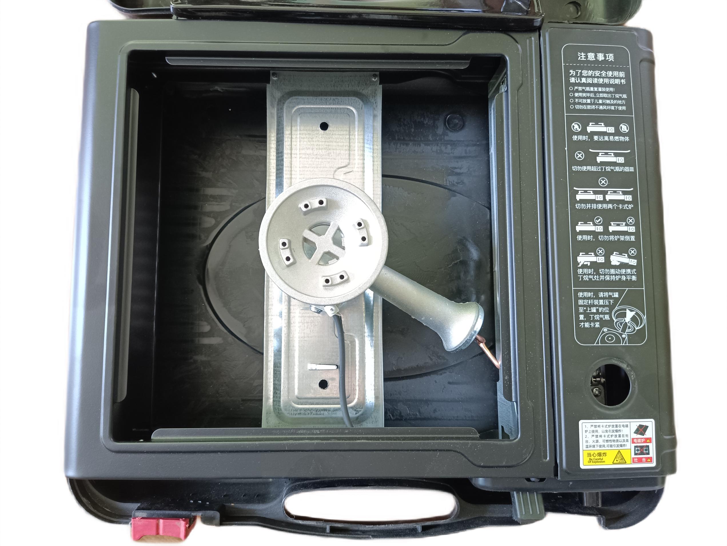 Газовая плита Vito портативная Черный (10943132) - фото 5 Газовая плита Vito портативная Черный (10943132) - фото 5