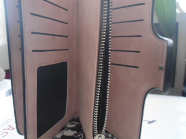 Гаманець жіночий Baellerry 2345 5 відділень під купюри 18,8х10х3 см Рожевий - фото 3 Гаманець жіночий Baellerry 2345 5 відділень під купюри 18,8х10х3 см Рожевий - фото 3