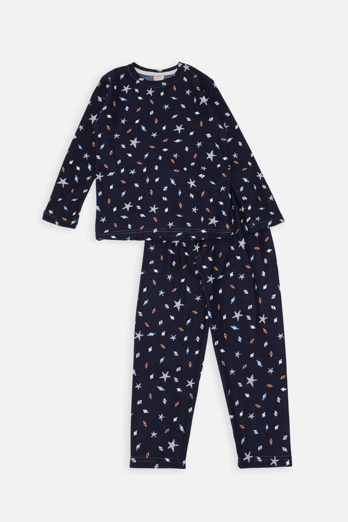 Пижама для мальчика Темно-синий 122 см Пижама для мальчика Темно-синий 122 см