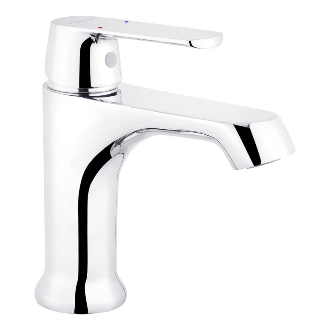 Смеситель для раковины Kroner KRP Armada C010 врезной короткий излив Хром (CV024309)