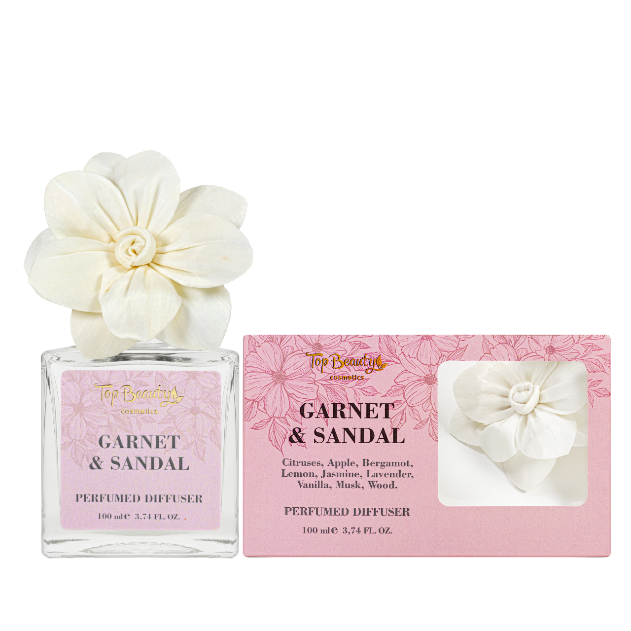 Аромадифузор для дома парфюмированный Top Beauty Гранат-Сандал 100 мл