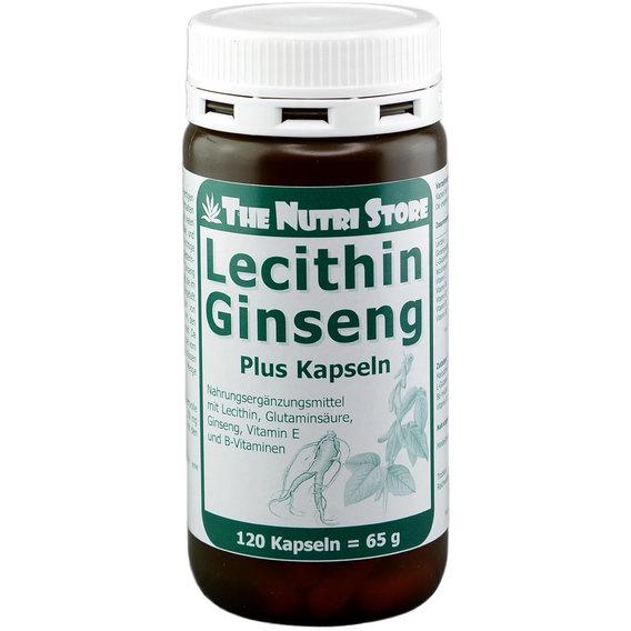 Лецитин The Nutri Store Lecithin with Ginseng 120 Caps (ФР-00000090)