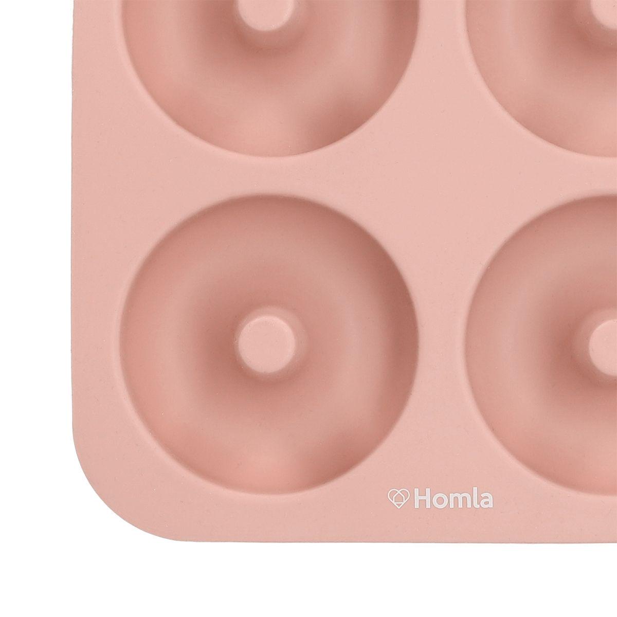 Форма для випікання пончиків Homla EASY BAKE 26x18 см Рожевий (209949) - фото 3