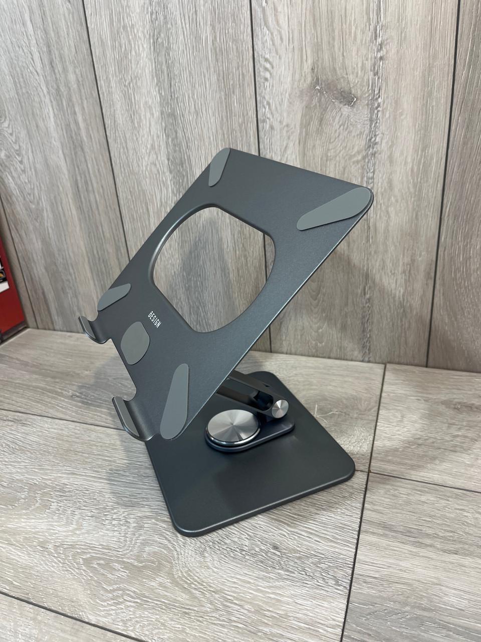 Подставка для ноутбука BESIGN LSX7 с 360° вращением и регулируемой высотой 10-156″ металлическая Черный - фото 8 Подставка для ноутбука BESIGN LSX7 с 360° вращением и регулируемой высотой 10-156″ металлическая Черный - фото 8