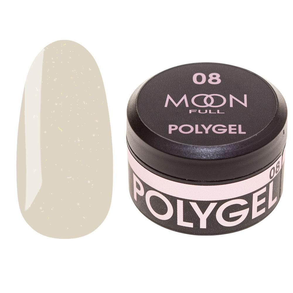 Полигель для наращивания Moon Full Poly Gel №08 15 мл