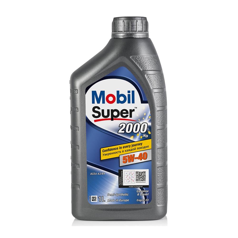 Моторное масло Mobil Super 2000 X3 5W-40 1 л