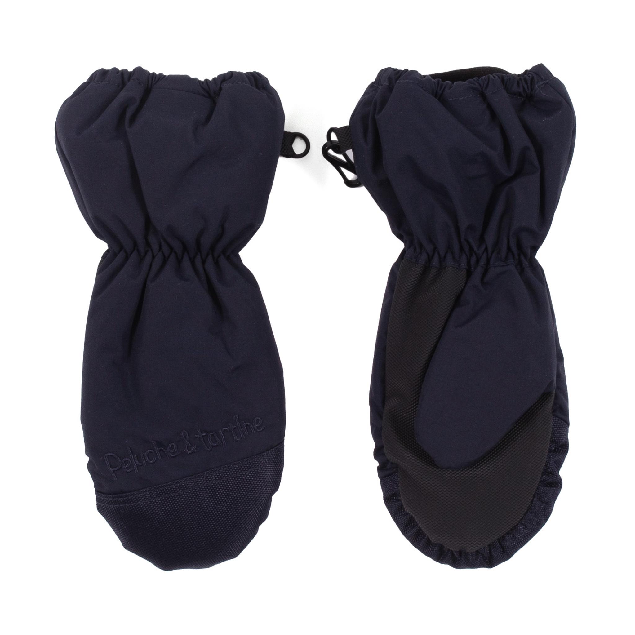 Рукавицы-краги зимние детские Peluche&Tartine F20MIT88EF непромокаемые 5-6 лет Темно-синий (F20MIT88EF-Dknavy-5/6)