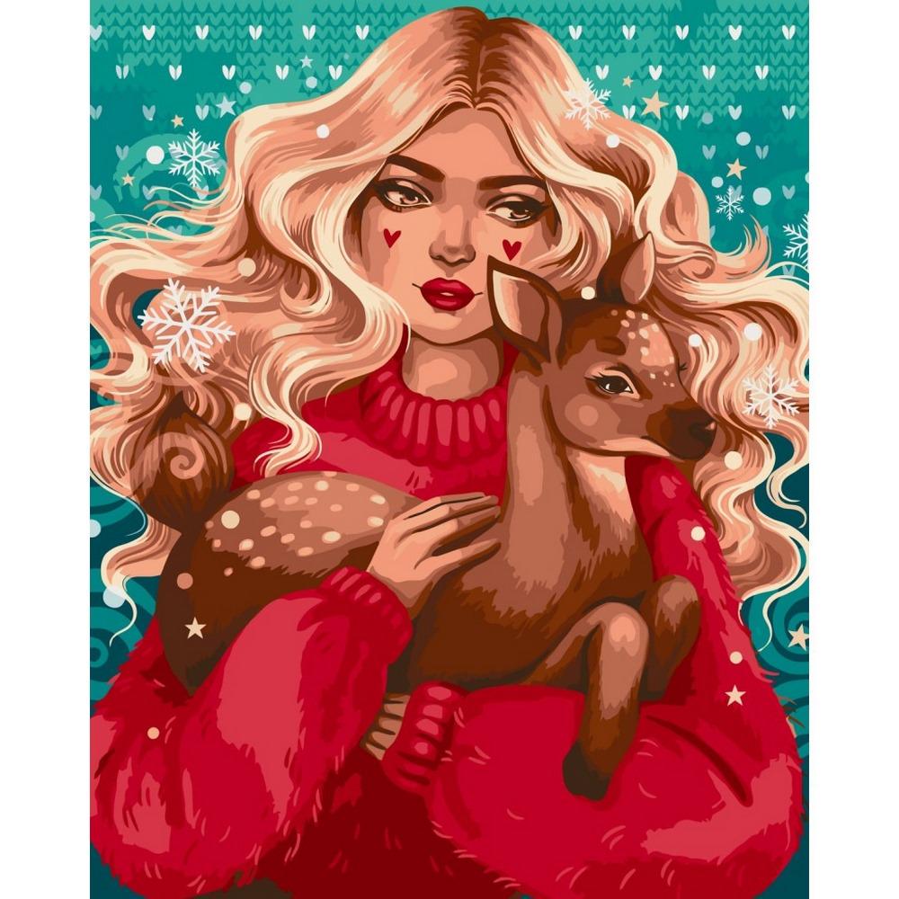 Картина по номерам Ideyka Согретое добротой 40x50 см Разноцветный (PM-194-K-917)