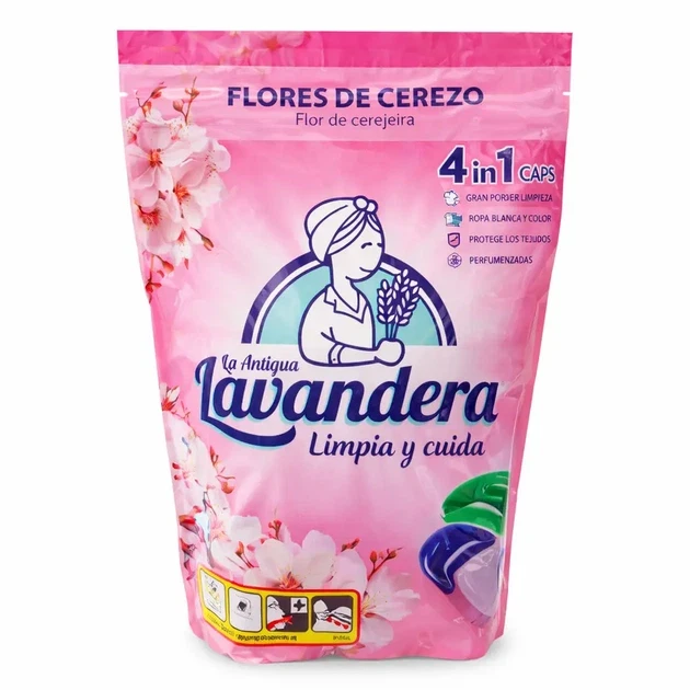 Капсулы для стиркиLavandera La Antigua Flores de Cerezo Цветение вишни 46 шт.
