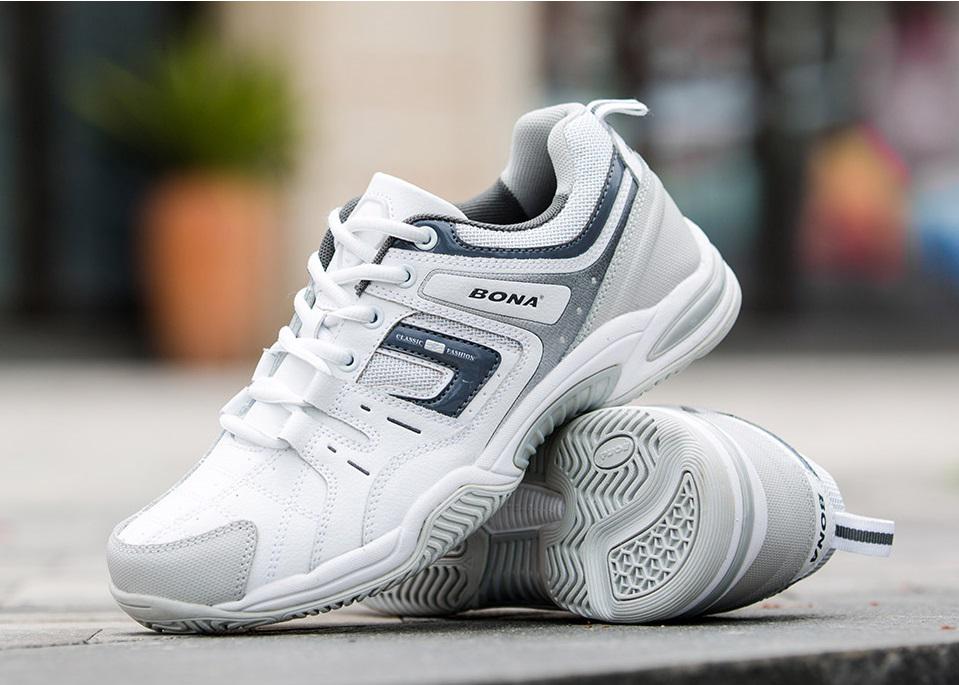 Кросівки чоловічі Bona шкіра р. 43 Білий/Сірий (6804978) - фото 4 Кросівки чоловічі Bona шкіра р. 43 Білий/Сірий (6804978) - фото 4