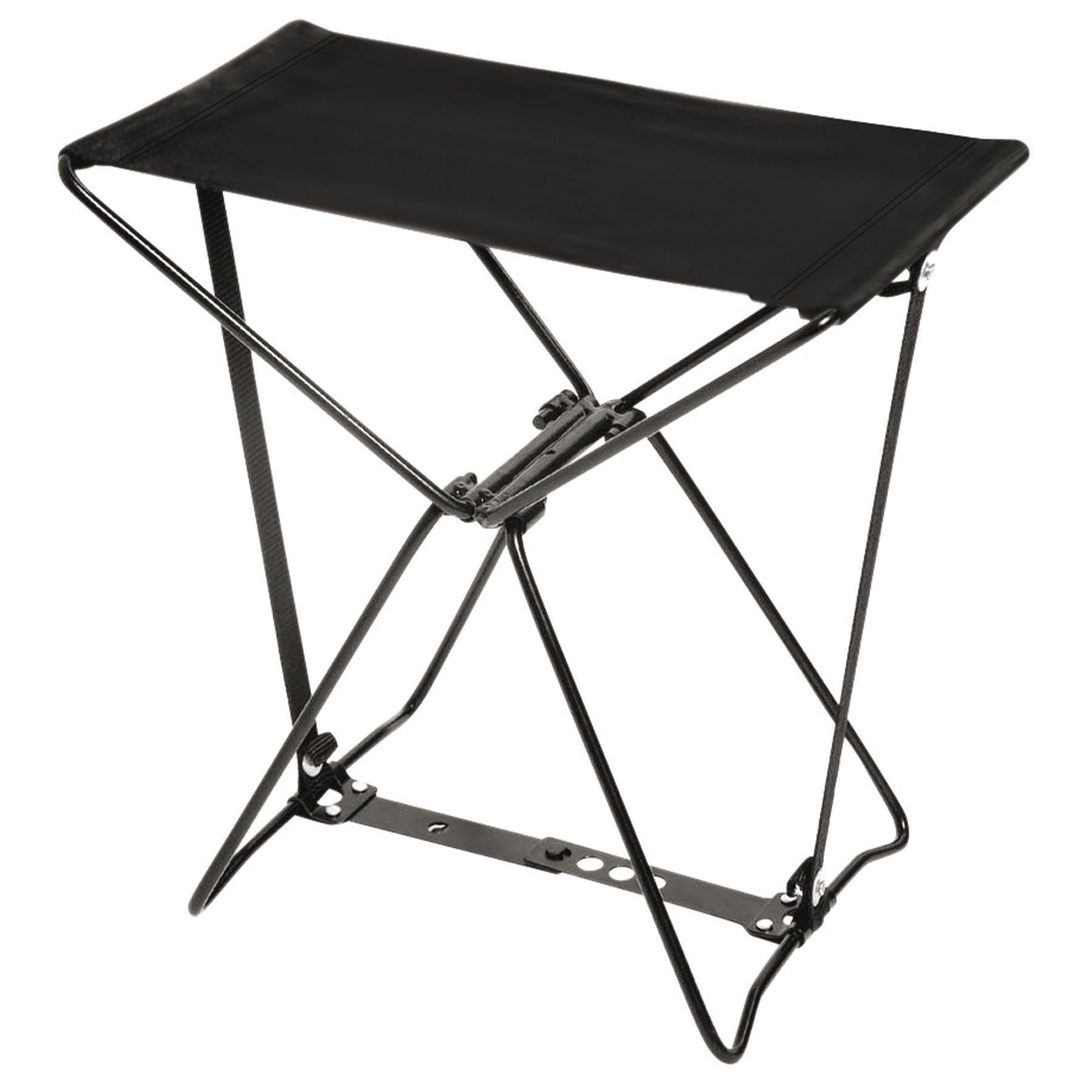 Табурет туристический розкладной Bo-Camp Fishing Stool Compact Black (1204580)
