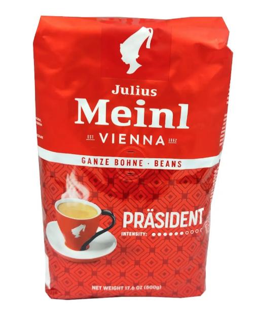 Кава Julius Meinl President зернова 500 г