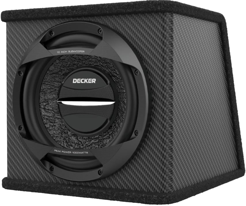 Сабвуфер автомобильный активний Decker DSW-250 (SP-40227)