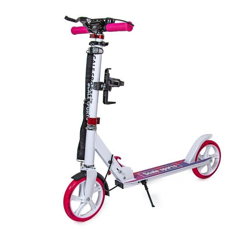 Самокат двухколесный Scale Sports SS-18 White/Pink (1188131797)