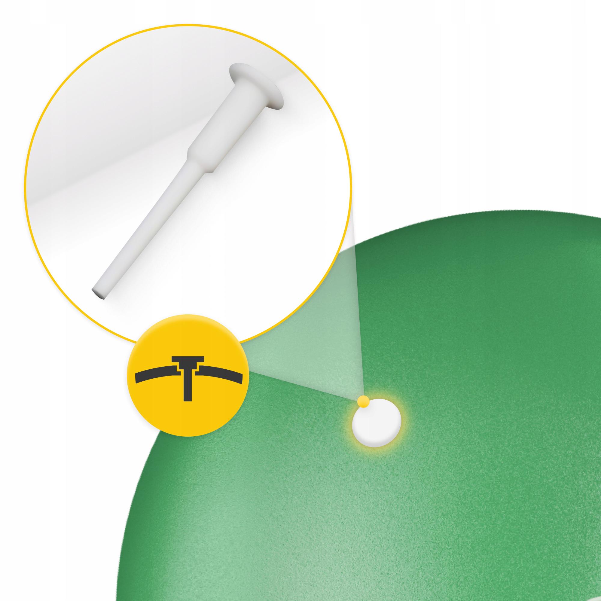 М'яч для фітнесу 4fizjo 22 см Green (P-5905973404853) - фото 5 М'яч для фітнесу 4fizjo 22 см Green (P-5905973404853) - фото 5