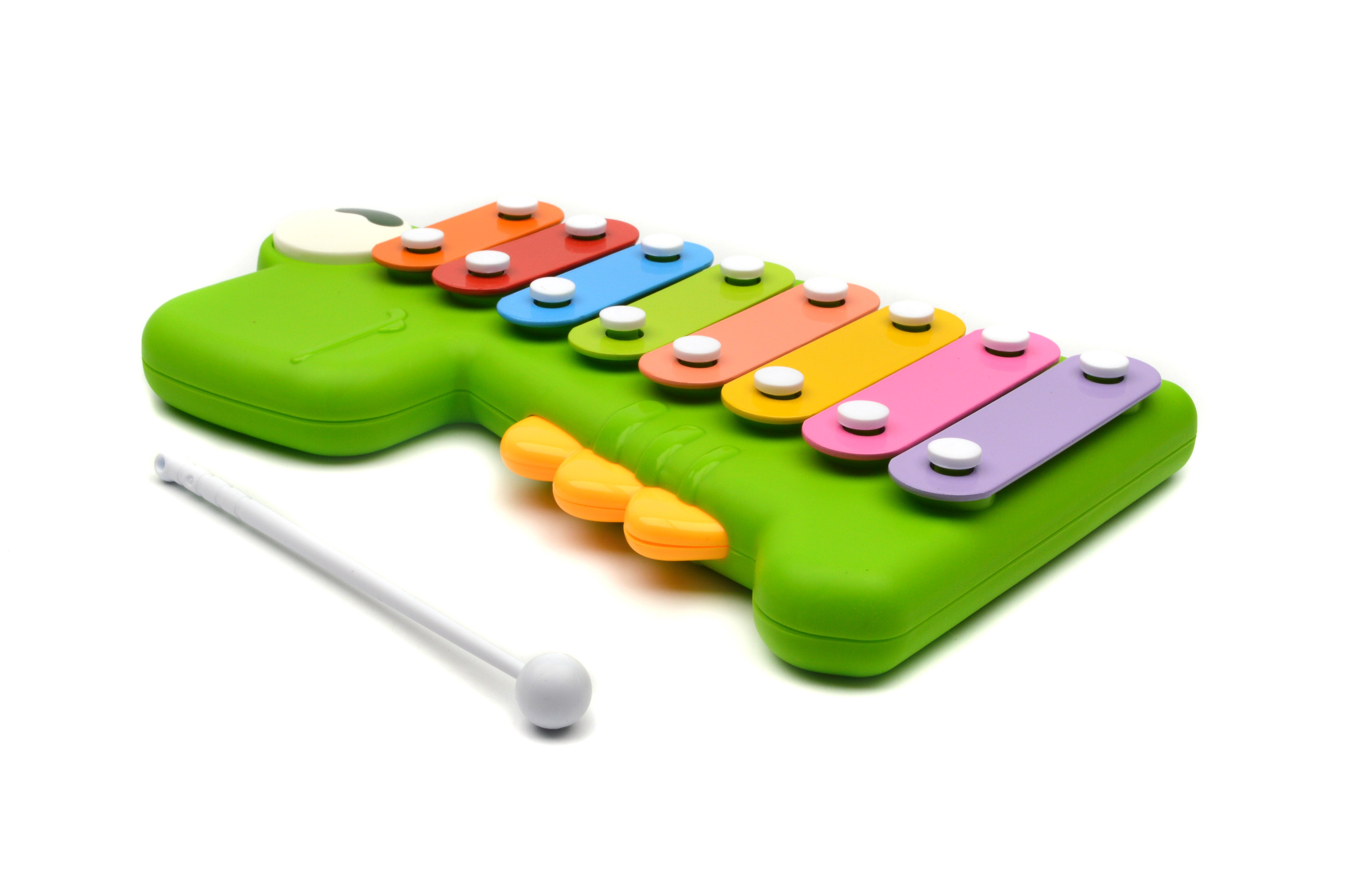 Ксилофон детский Huanger Дракоша 8012 палочка 8 металлических пластин (8012) - фото 3 Ксилофон детский Huanger Дракоша 8012 палочка 8 металлических пластин (8012) - фото 3