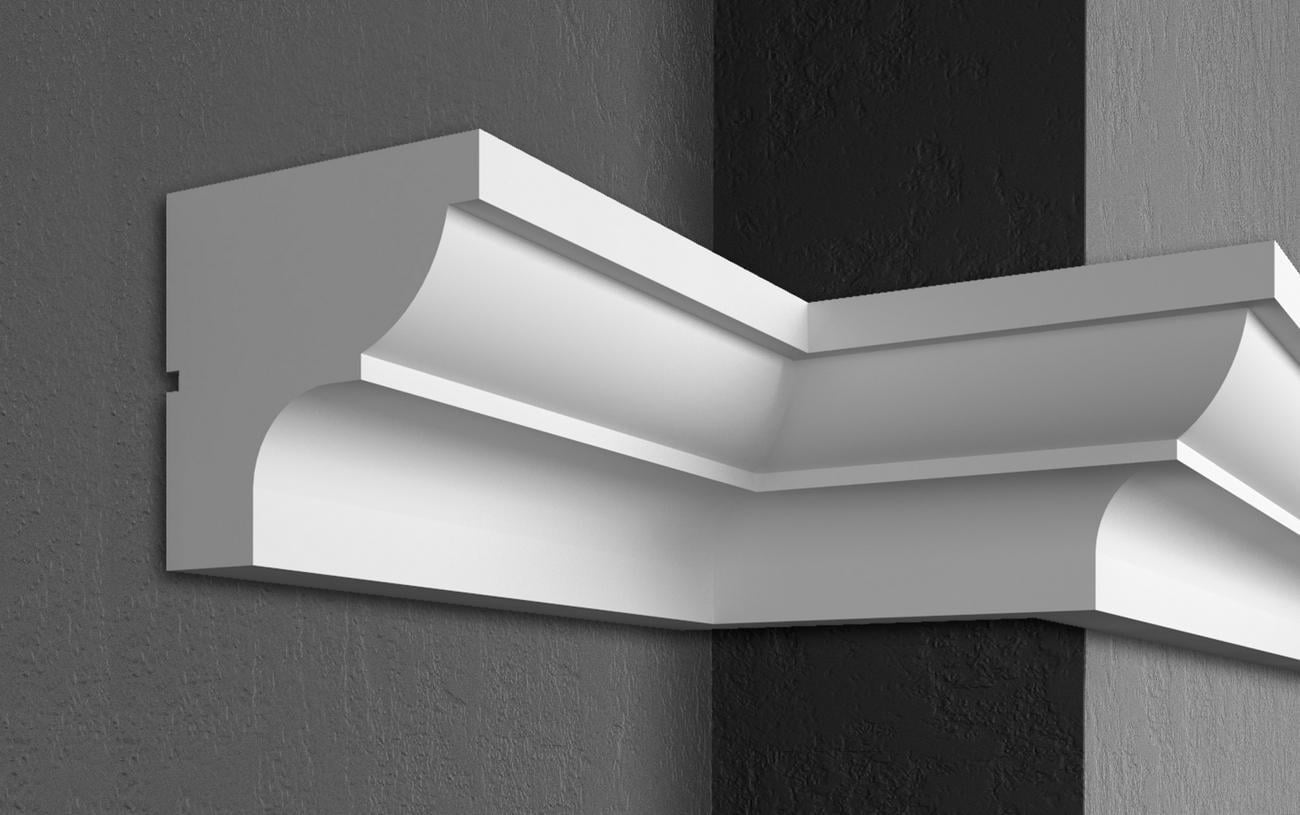 Карниз Prestige decor KC 121 без покрытия 200x200 мм 2000 мм (12370218)