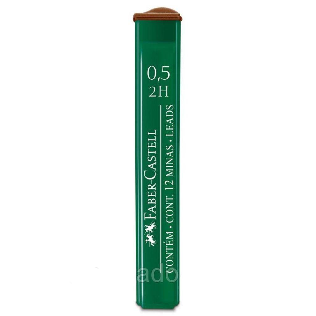 Грифели для карандашей Faber Castell 2Н ART 0,5 мм 12 шт. (OF/9125 2H)