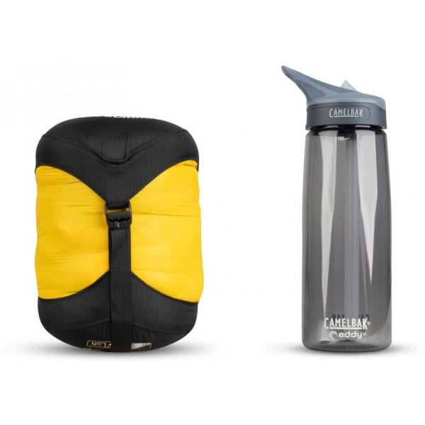 Кокон Sea to Summit Spark SpII 2019 Left Zip Dark Gray / Yellow, Regular (ASP2-R) - фото 3