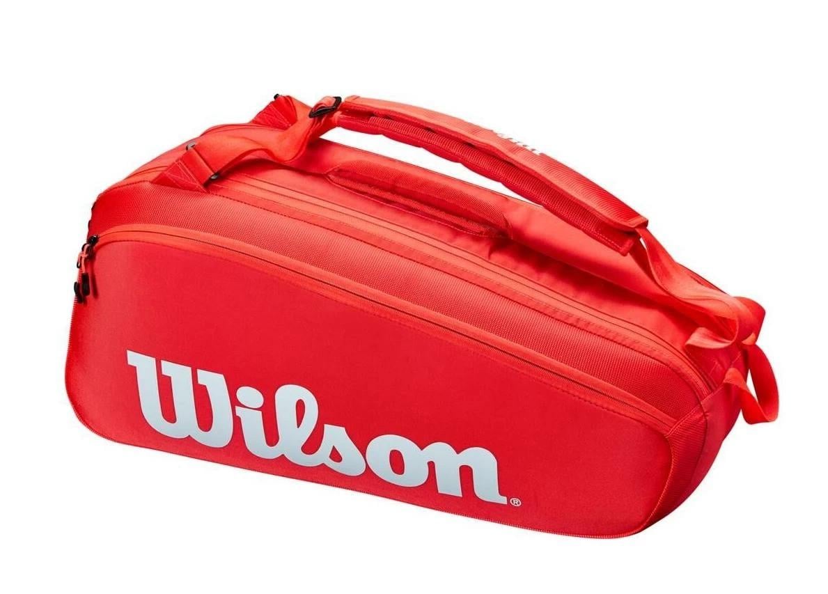 Теннисный чехол Wilson SUPER TOUR TRAVEL BAG Red (WR8012201001)
