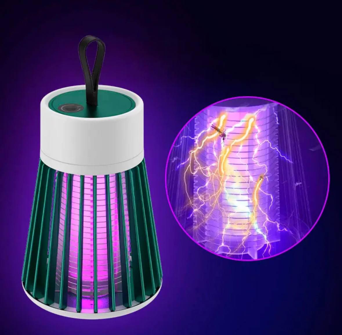 Пастка-лампа від комарів Mosquito killing lamp BG-002 без хімії на акумуляторі з LED підсвічуванням - фото 4 Пастка-лампа від комарів Mosquito killing lamp BG-002 без хімії на акумуляторі з LED підсвічуванням - фото 4