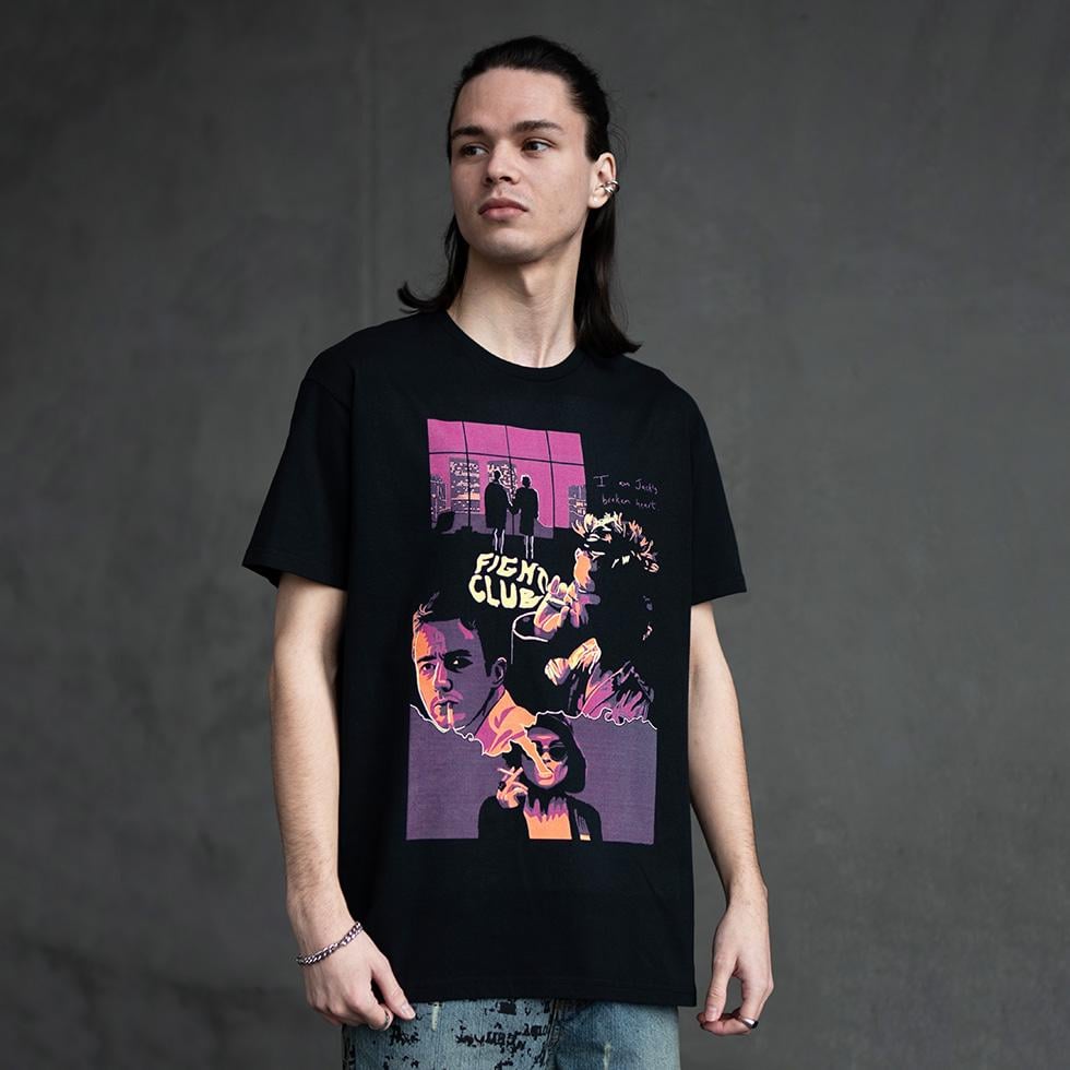 Футболка унисекс Cult Fight Club 4XL Черный (0000015876) Футболка унисекс Cult Fight Club 4XL Черный (0000015876)