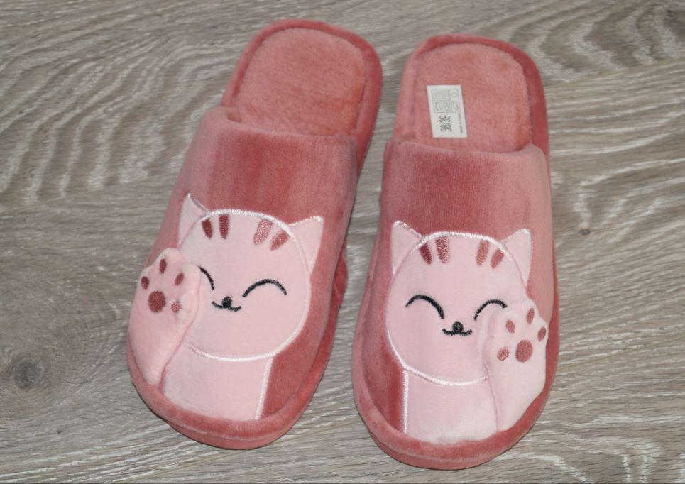 Тапочки комнатные Elmob р. 36/37 23,5 см Коралловый (30599-3637)