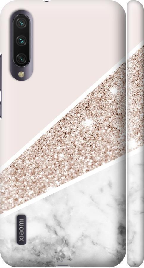 Чехол на Xiaomi Mi A3 Пастельный мрамор (4342m-1737-42517)