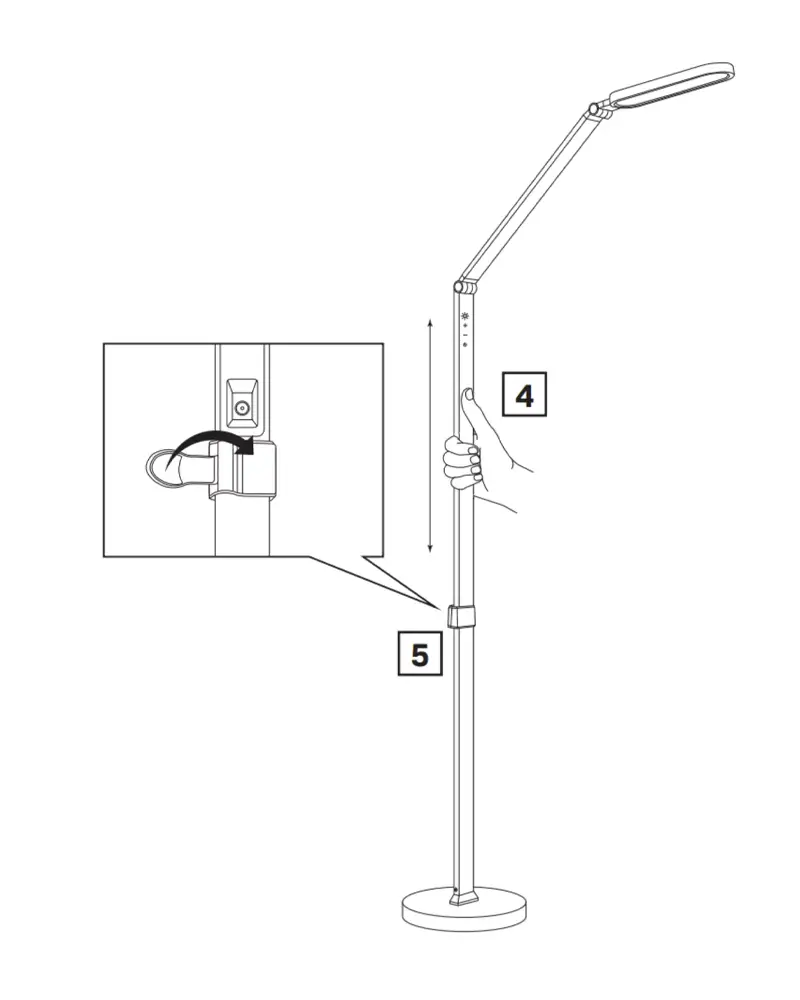 Торшер Polux 325006 Ferrara - фото 7 Торшер Polux 325006 Ferrara - фото 7