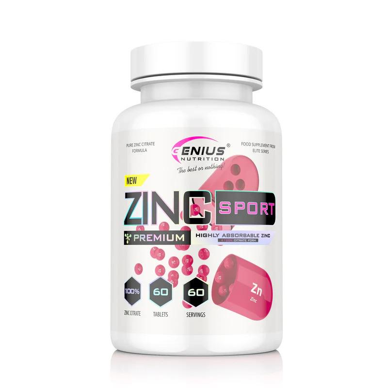 Цинк Цитрат Genius Nutrition Zinc Citrate Sport 60 кап.