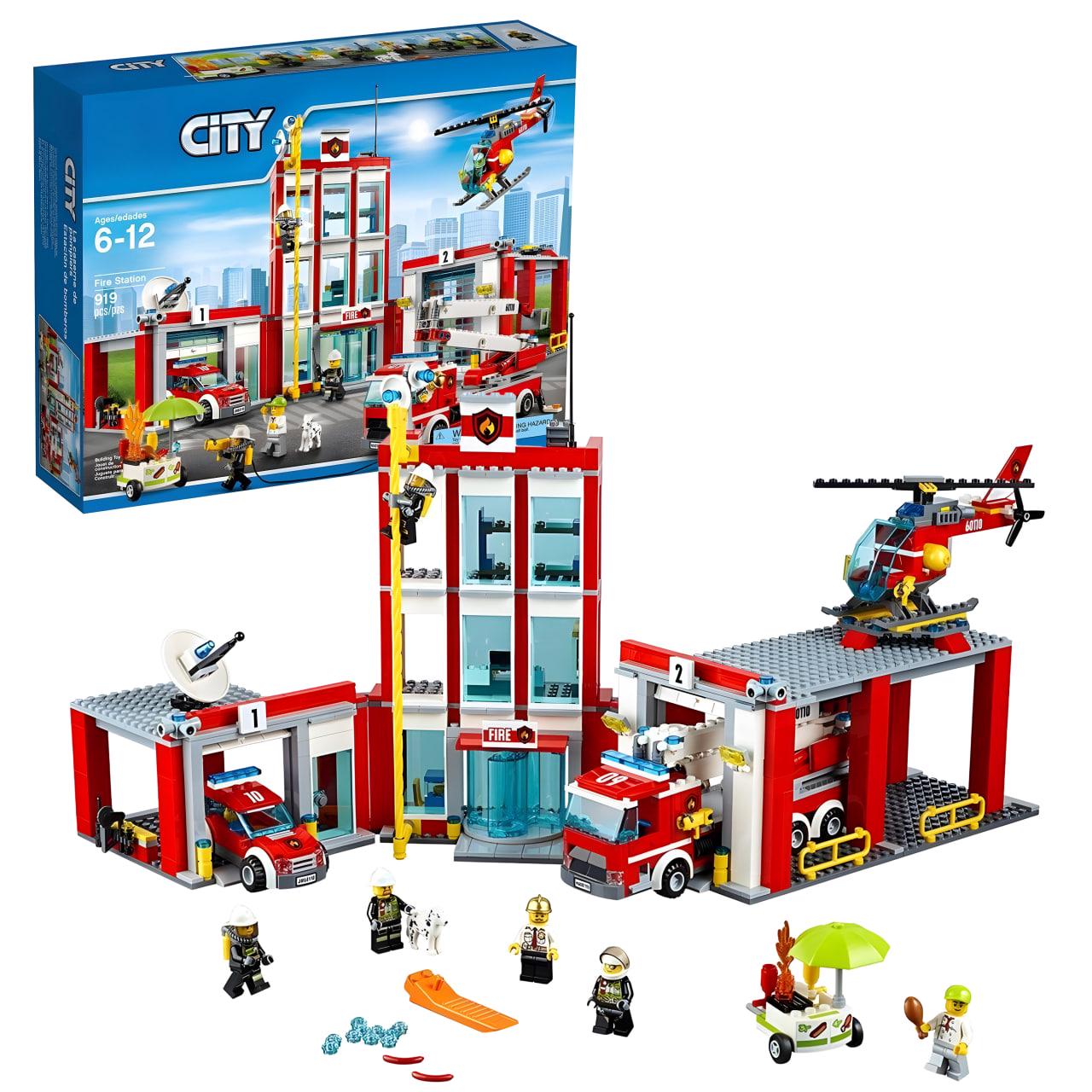 Конструктор City Пожежна станція 919 деталей (BLE10831) - фото 9 Конструктор City Пожежна станція 919 деталей (BLE10831) - фото 9